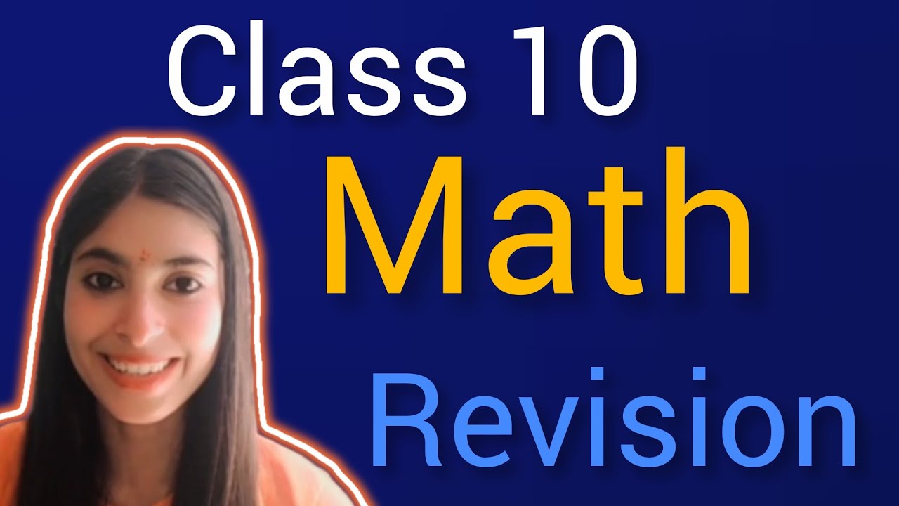 Class 10 Math Previous Year Question | Math revision 