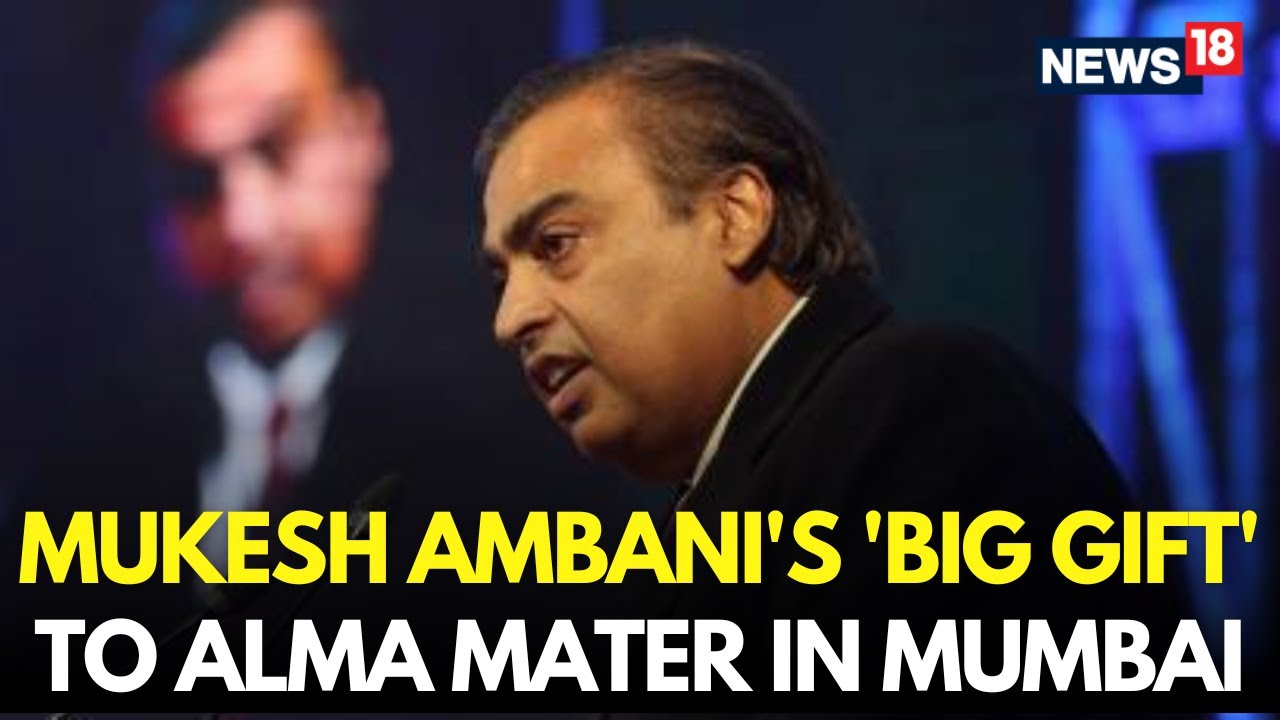 LIVE | Mukesh Ambani Donates ₹151 Crore To Alma Mater ICT | Mukesh Ambani News | News18 | N18L