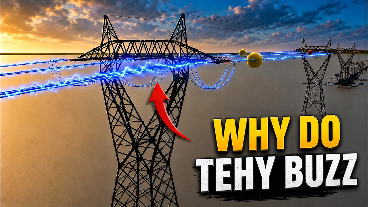 Почему линии электропередач гудят и светятся?