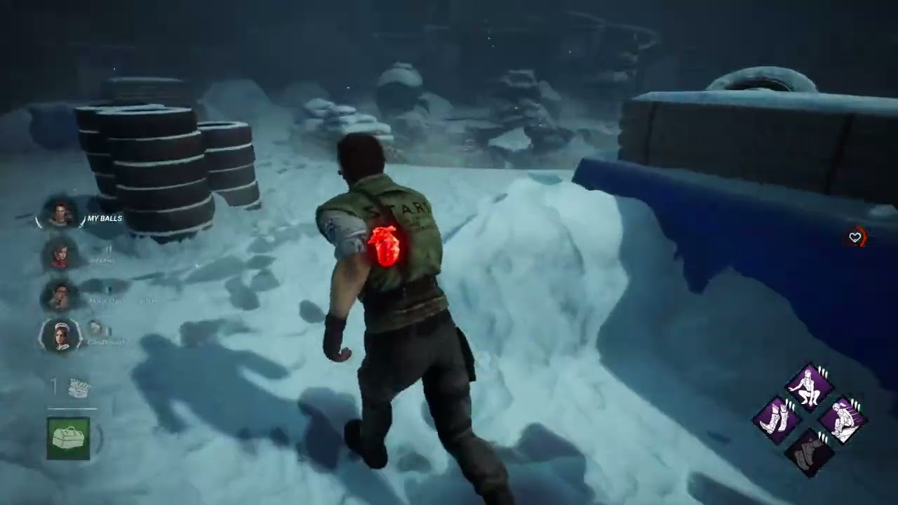 Chris & Claire Redfield vs The Hillbilly in the Snow