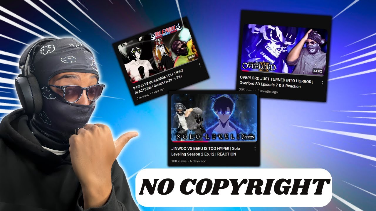 How To Make Anime Reaction Videos and AVOID COPYRIGHT