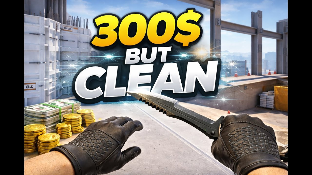 This $300 CS2 White Loadout Looks CLEAN 👀 | Black Tie + Huntsman