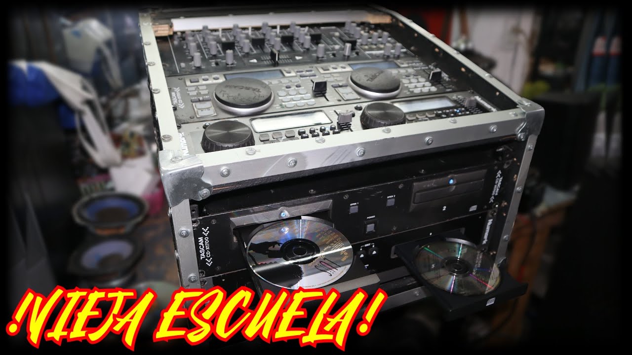 ‼️REVIVIMOS A UNA CABINA SONIDERA‼️ // REPRODUCTOR NUMARK Y TASCAM NO LEE CD 💿