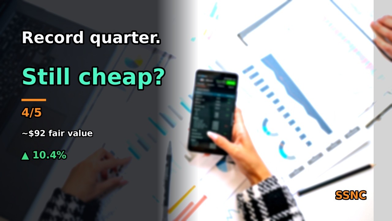 SS&C Stock: A Record Quarter, a 10% Pop, and It's STILL Cheap? Why We Say BUY (SSNC Q2 2026)
