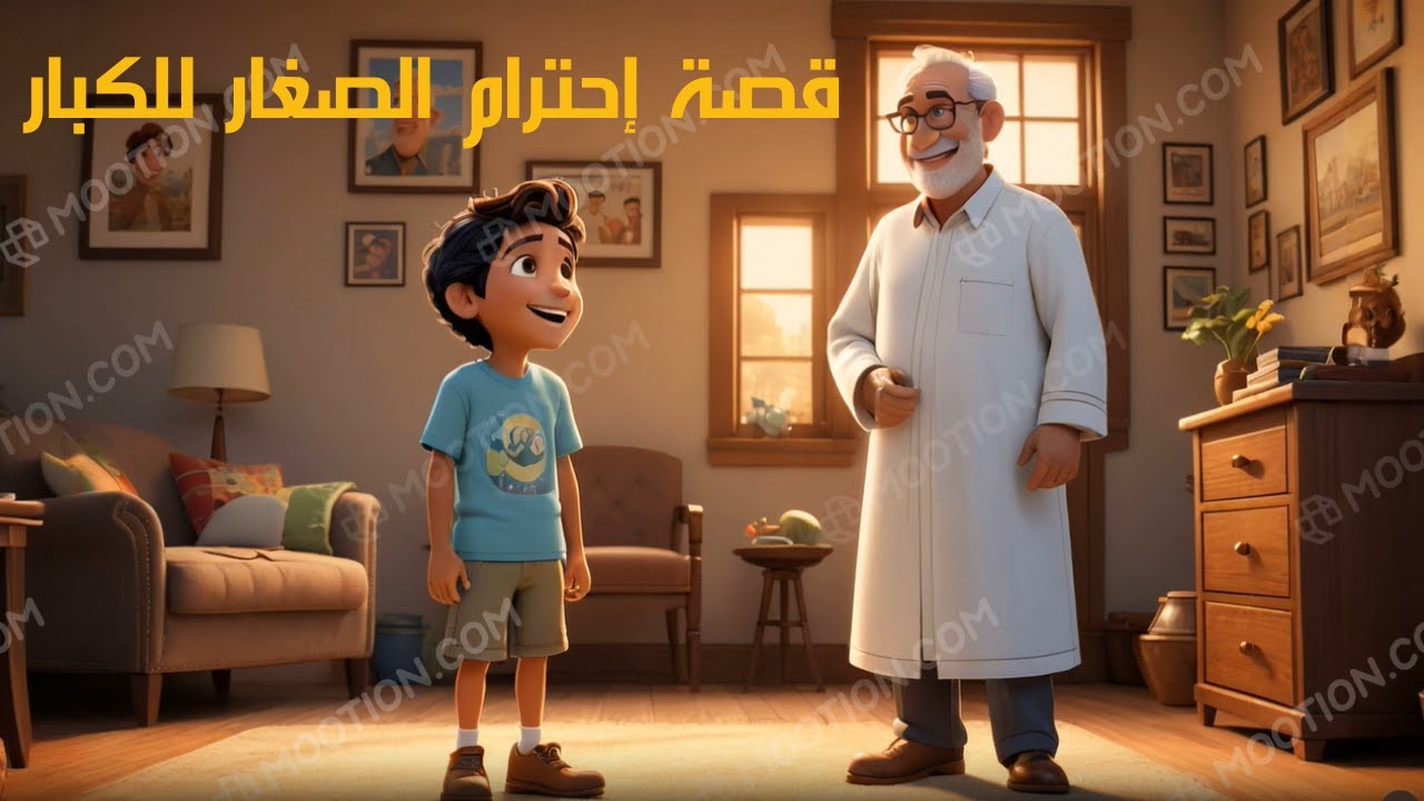 إحترام الكبير | قصص التربية والاخلاق
