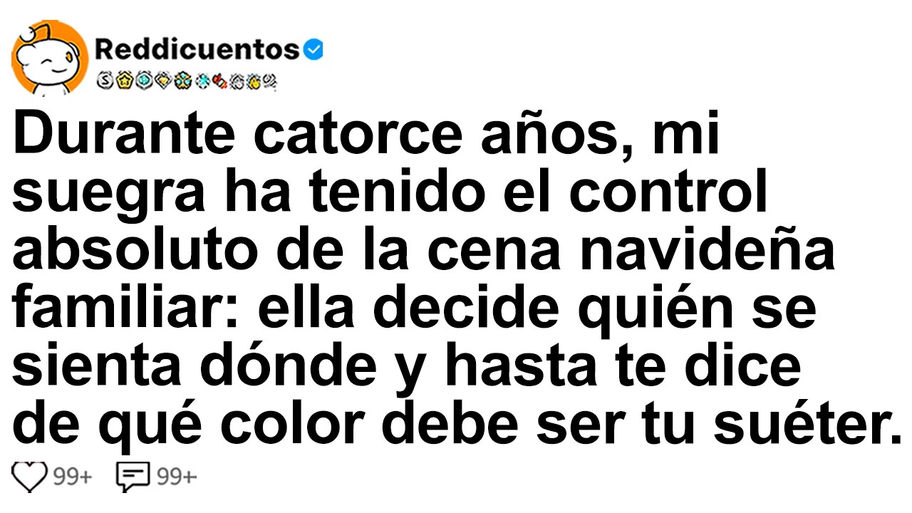 [HISTORIA COMPLETA] Durante catorce años, mi suegra ha tenido el control absoluto de la cena...
