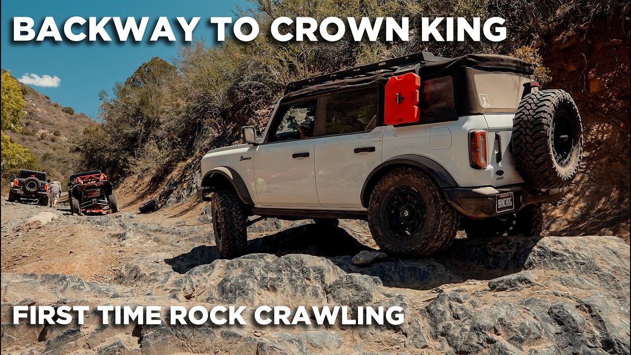 First Time Rock Crawling! 2023 Ford Bronco vs Backway to Crown King | AZ Bronco Club Adventure