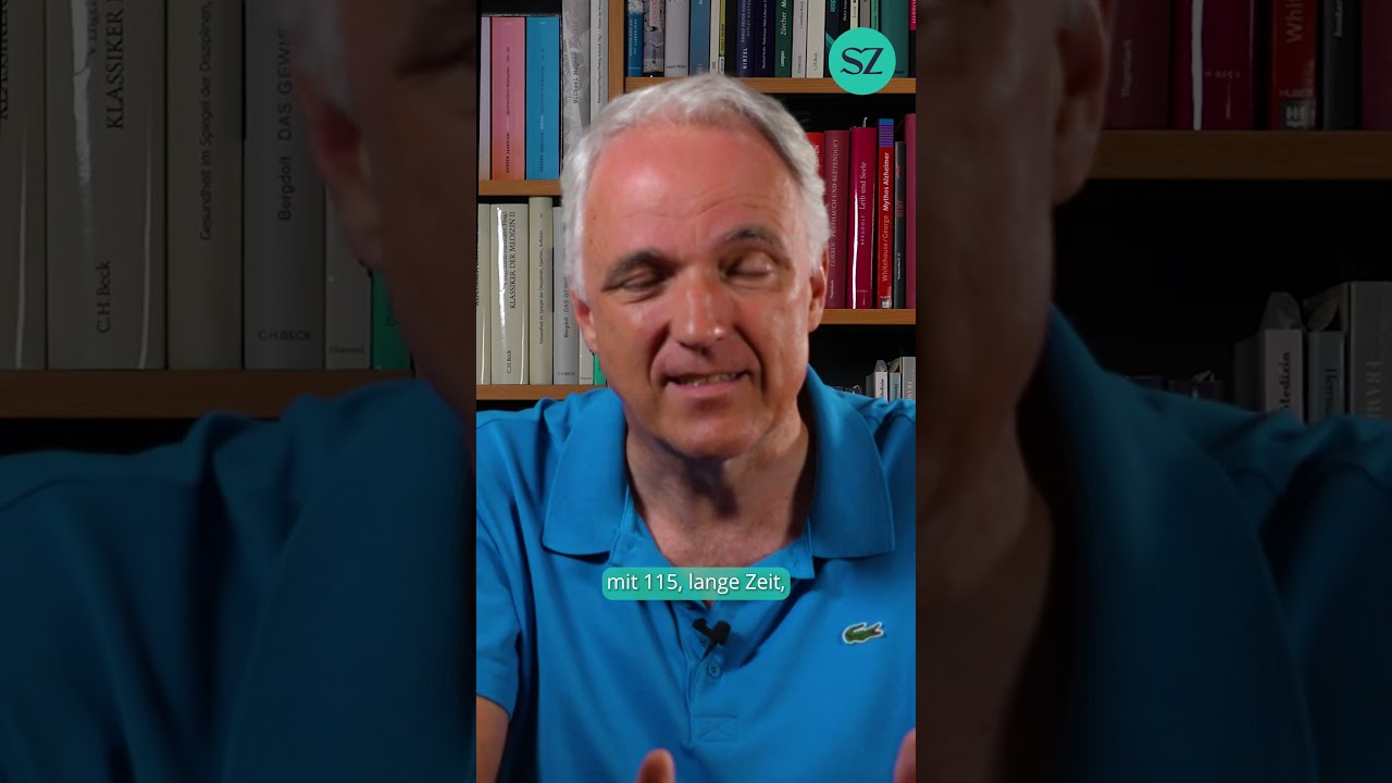 Wie man es schafft uralt zu werden| Dr. Werner Bartens