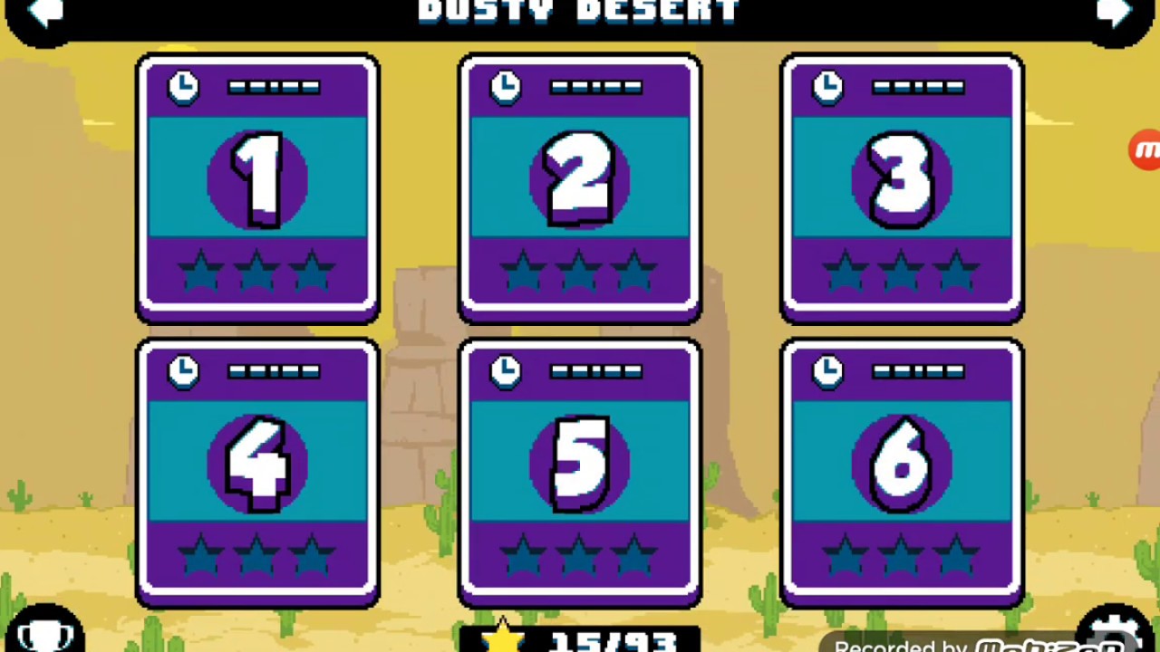Nitrome Spicy Piggy World 3 Speedrun Dusty Desert Part 1
