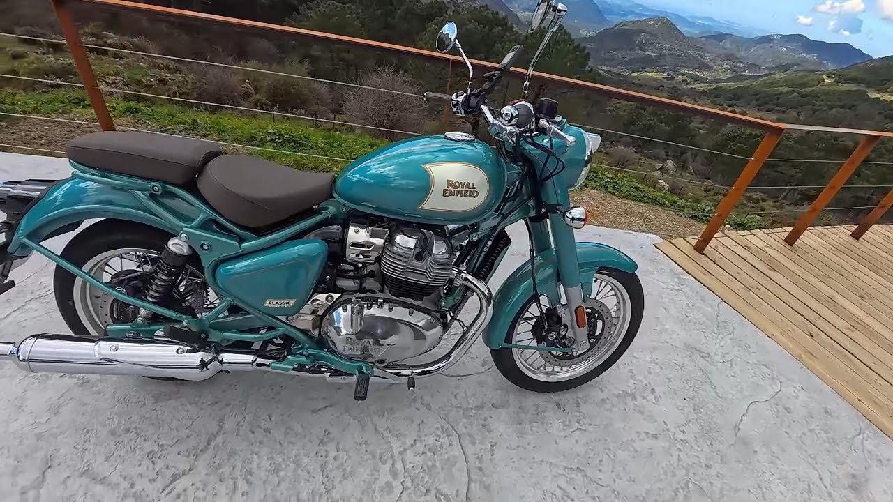 * Royal Enfield 650 Classic * OffRoad a las pistas de parapentes - Video 2/2