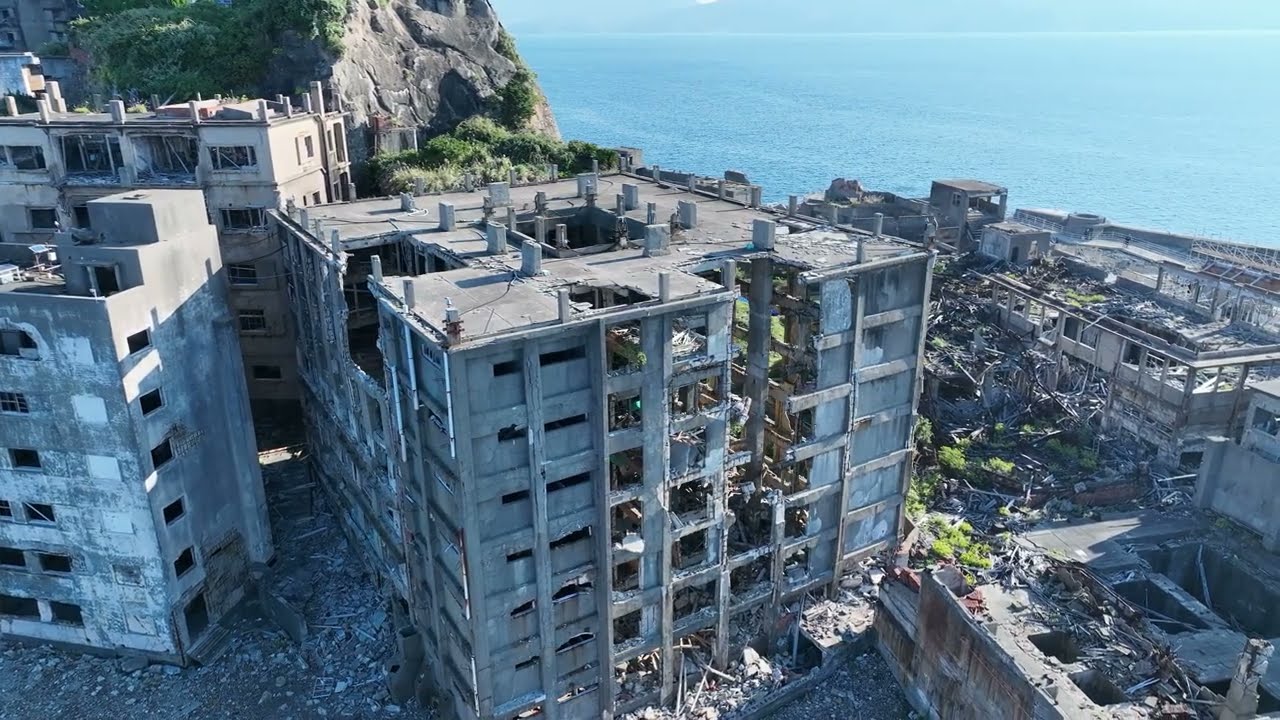 「空中ルポ」―軍艦島、炭鉱で繁栄 観光で再び光―