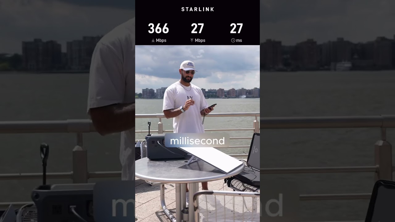 Starlink Standard (Gen 3) ~$500 vs Verizon 5G in New York City #starlink #satellite