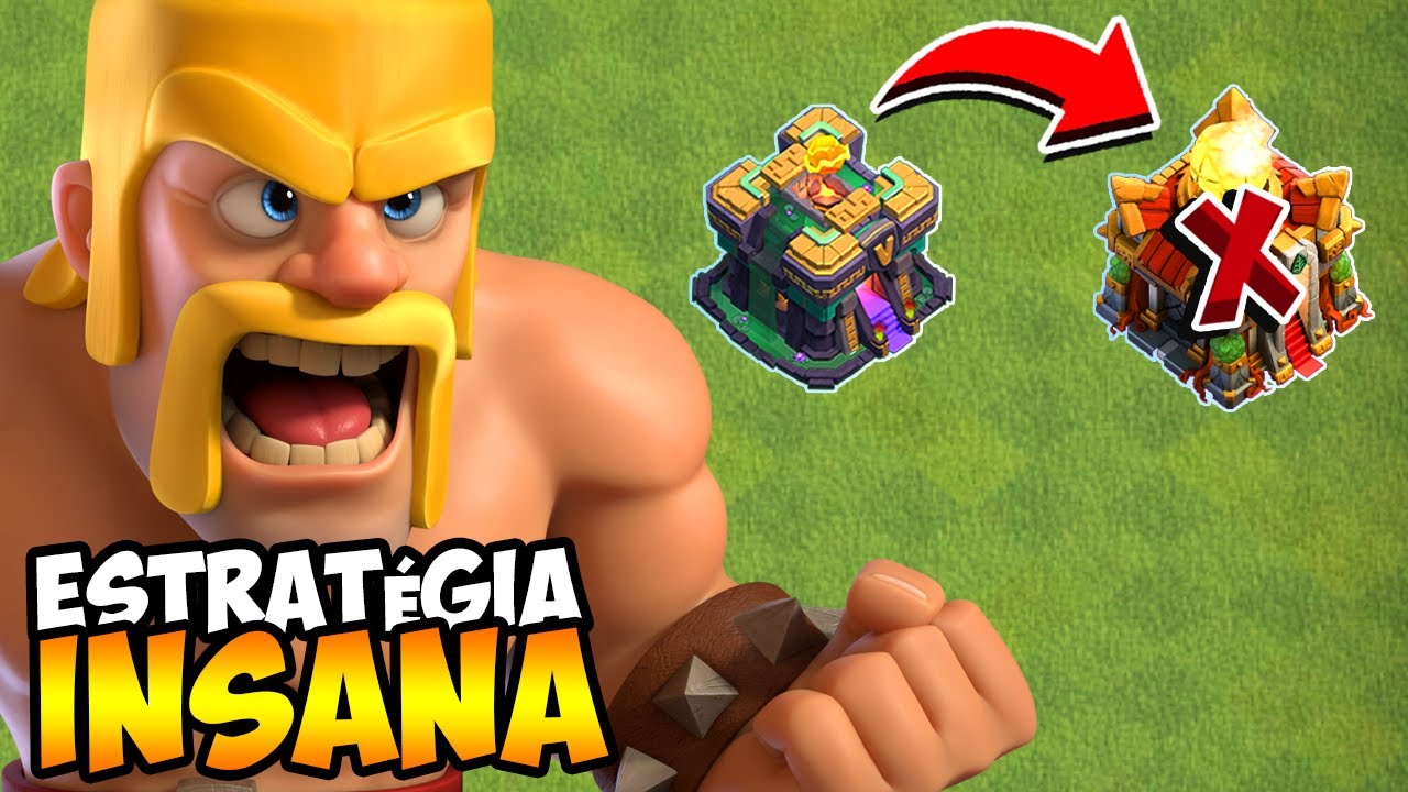 CV14 VS CV16! A ESTRAT&Eacute;GIA PARA FECHAR CVS SUPERIORES NAS GUERRAS DO CLASH OF CLANS!