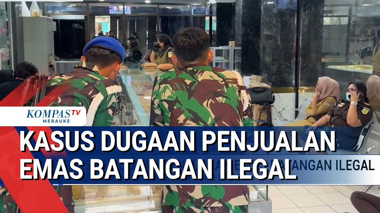 Kasus Dugaan Penjualan Emas Batangan Ilegal