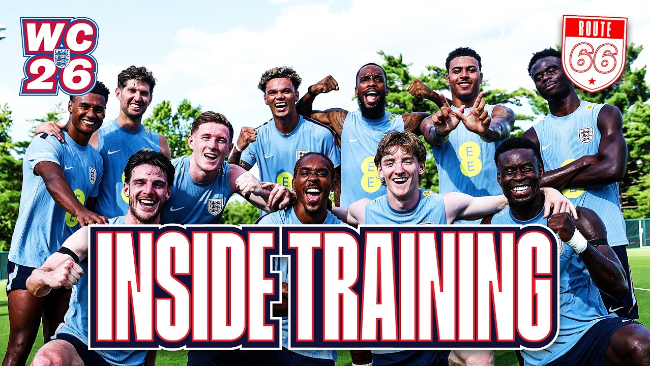 Madueke V Konsa in Head Tennis Battle 🔥 Spence Insane Megs 🤯 | Inside Training