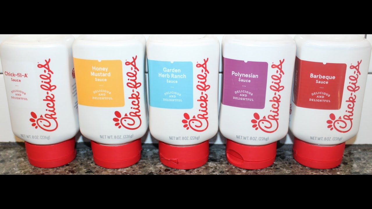 Chick-fil-A Sauce: Original, Honey Mustard, Garden Herb Ranch, Polynesian & Barbeque Review