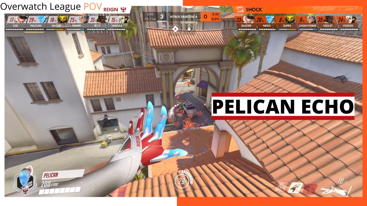 PELICAN ECHO POV | Atlanta Reign vs San Francisco Shock | OWL Season 2021 June Joust Knockouts