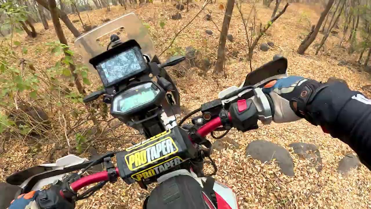 Hill climb through forest: My POV camera: Pune off roading by @MotorcycleTrails  | Nikhil Sood