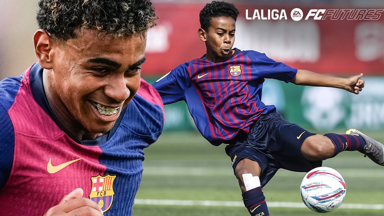¡LAMINE YAMAL con 12 AÑOS en LALIGA FC FUTURES!