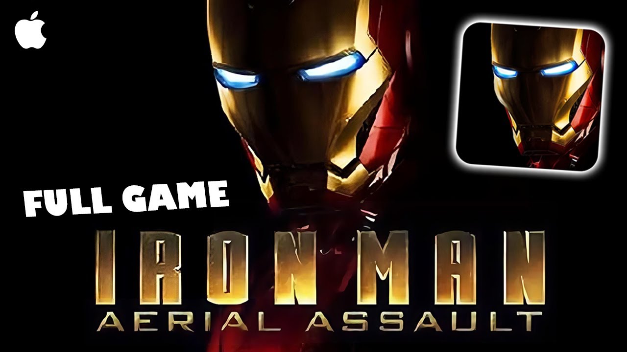 Iron Man: Aerial Assault | iOS Longplay, Full Game, No Commentary