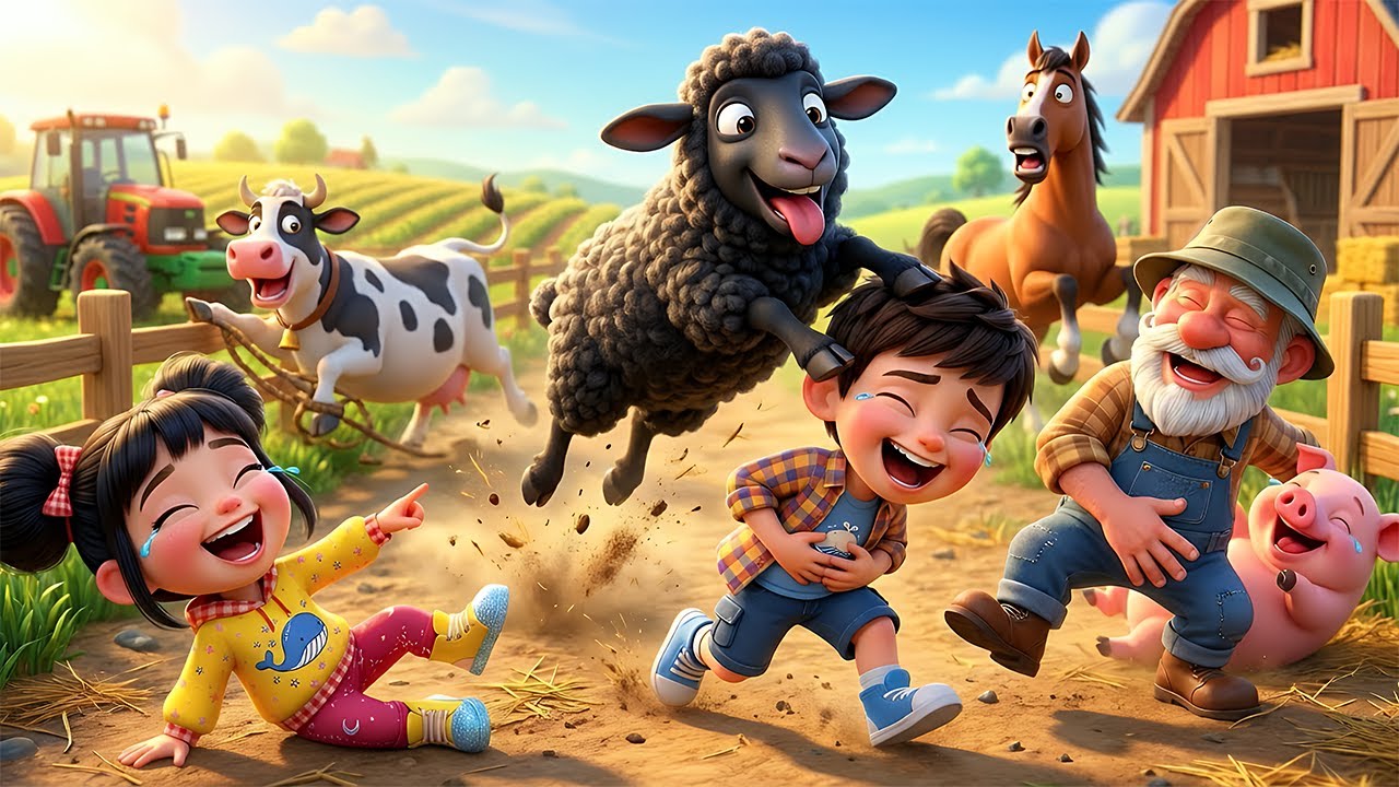 Ba Ba Black Sheep Rhyme | Song For Children