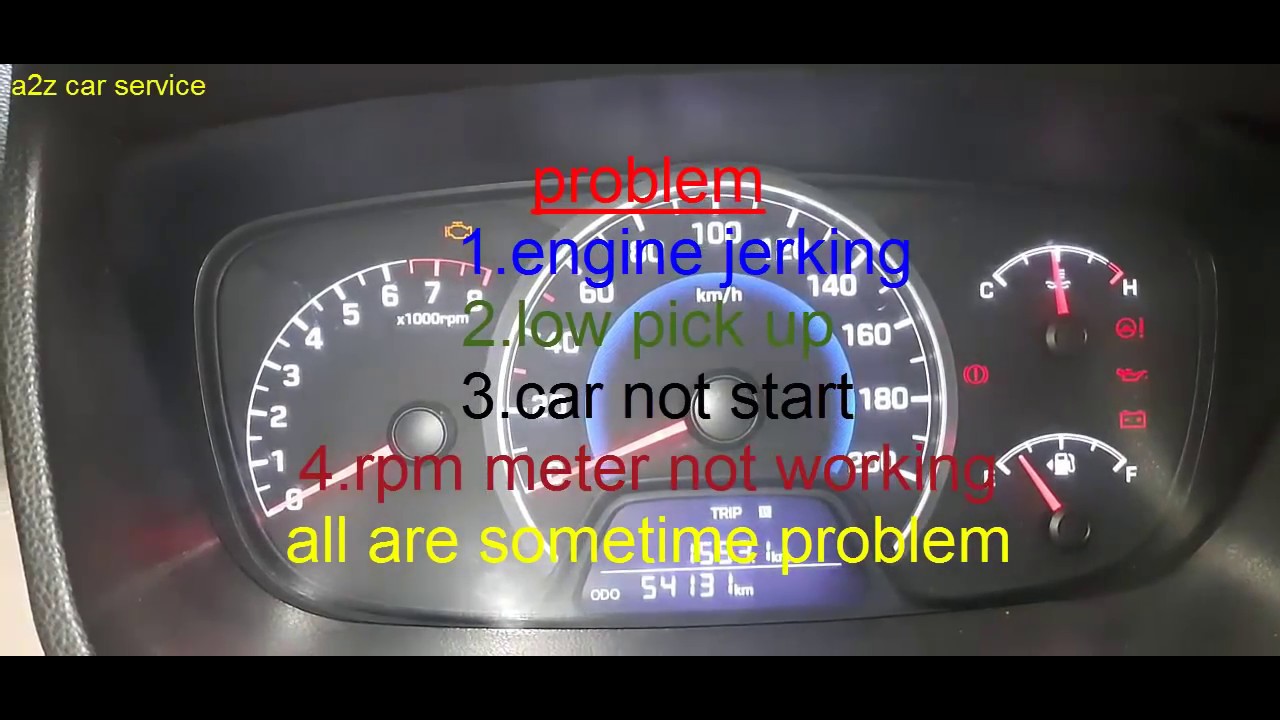 long crank/rough idle/hesitation/poor acceleration/fuel consumption high || ckp sensor test