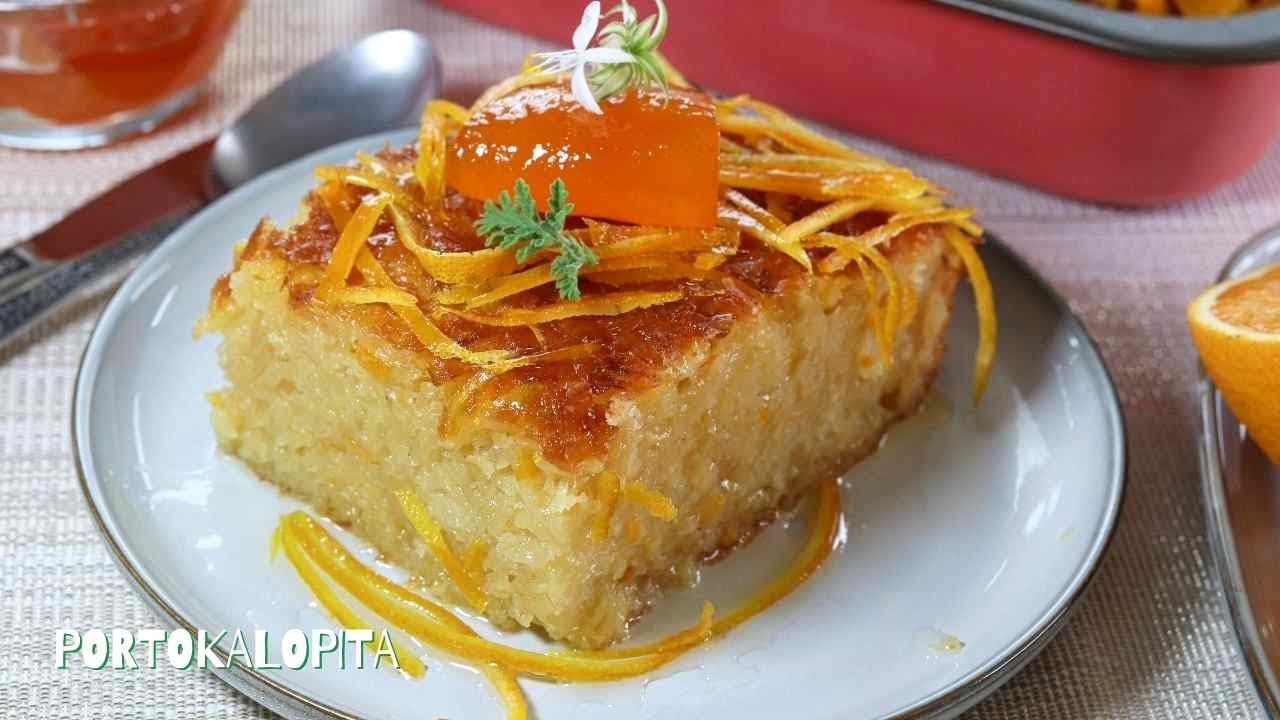 Greek Orange pie / PORTOKALOPITA 🌸 🍊
