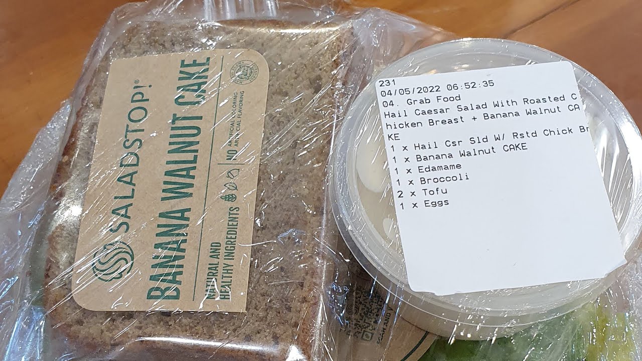SALAD STOP!! REVIEW (order Via Grab food)