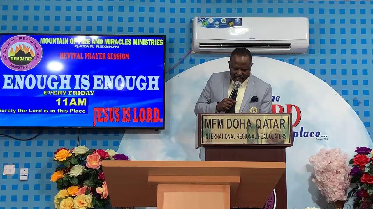 MFM QATAR ENOUGH IS ENOUGH PRAYERS
