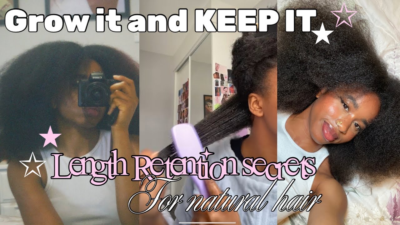 ULTIMATE length retention SECRETS for natural hair 2025!!!