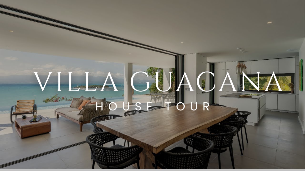 House Tour exclusif : Nouvelle villa de luxe vue mer en Guadeloupe