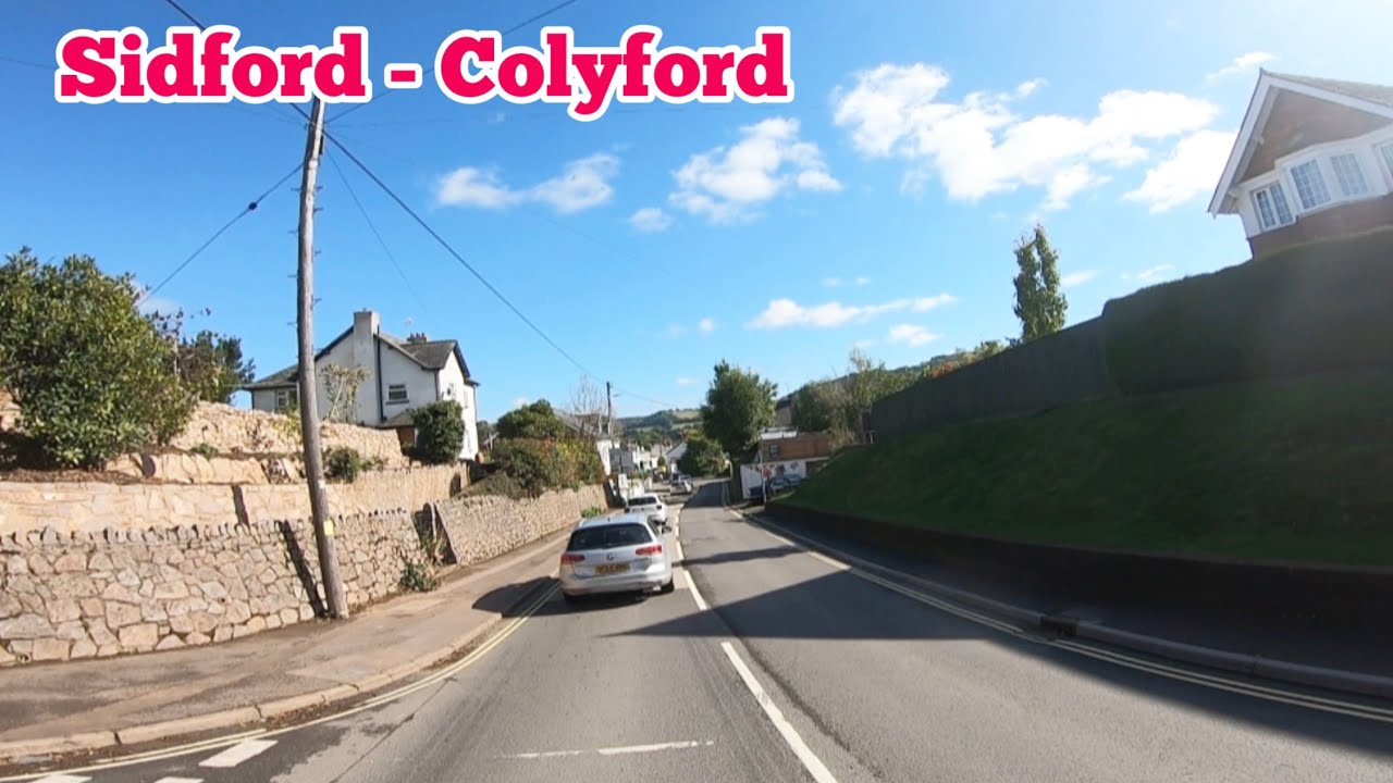 A Matty’s drive with us production 02/10/22 Sidford - Seaton Tower - Colyford East Devon countryside