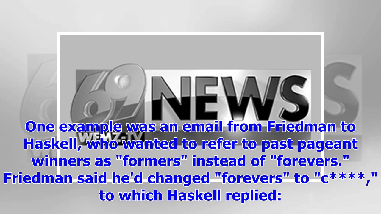 Breaking NewsThree Miss America organization leader resigns after reports about email