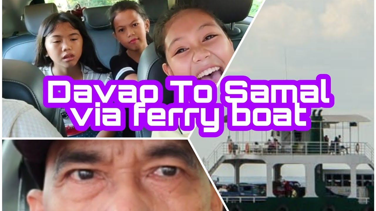 Davao City to Island Garden City of Samal ferry guide