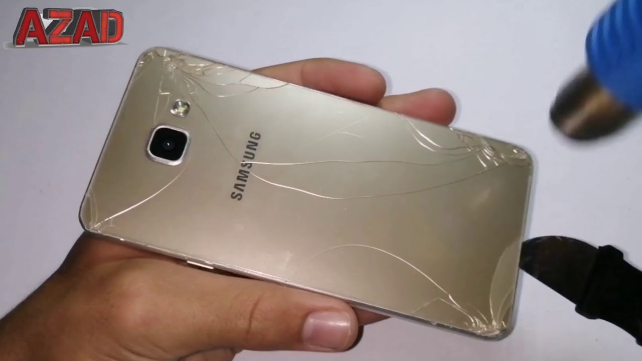 تغير غطا بطارية A7 2016  The cover of the A7 2016 battery has changed