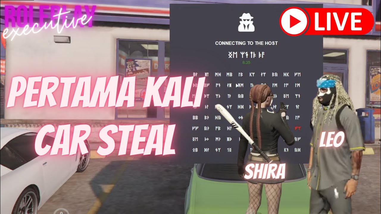 di ajarin LEO DSR CAR STEAL #MediaShareON #ExecutiveRP #HopefullyRP #IndoprideRP #gtaVroleplay