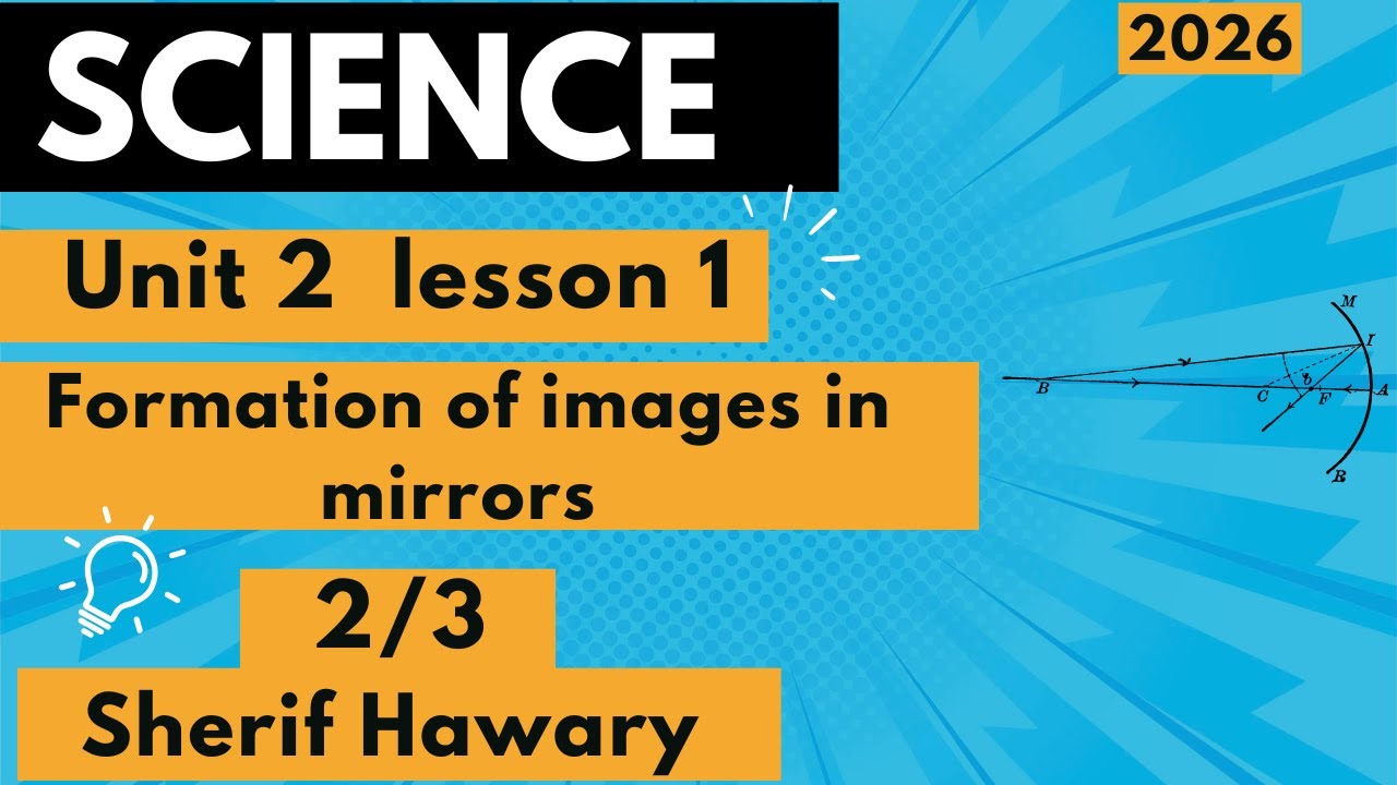 Science_ Unit 2 Lesson 1| Formation of images   |Prep.3 - Part 3/3 _1st Term