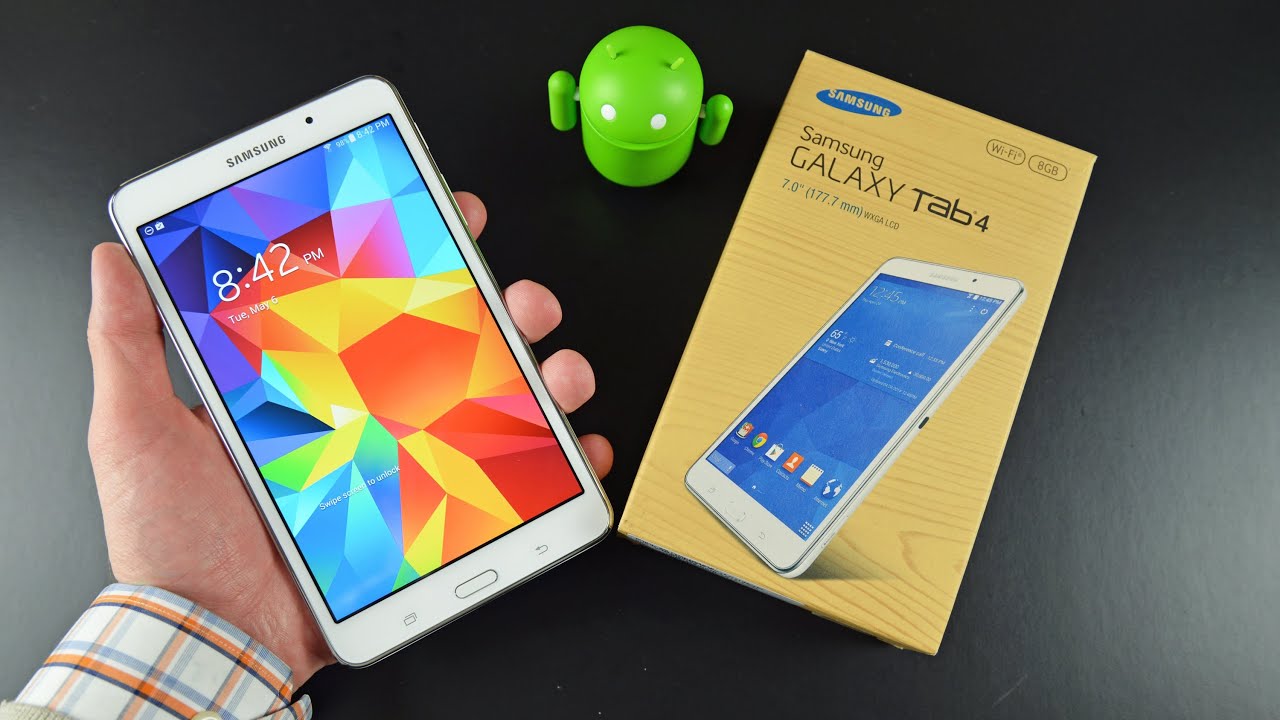 Samsung Galaxy Tab 4 7.0: распаковка и обзор