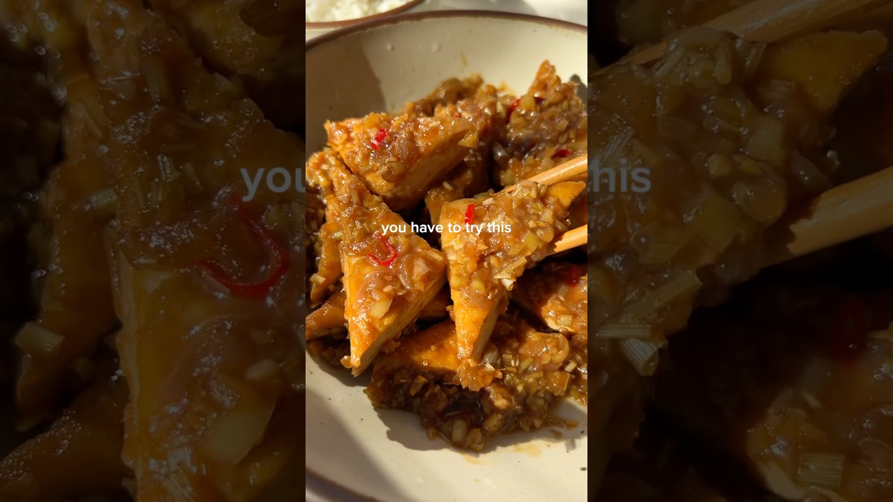 NO more boring tofu in 2025 &mdash; make this recipe instead! #shorts
