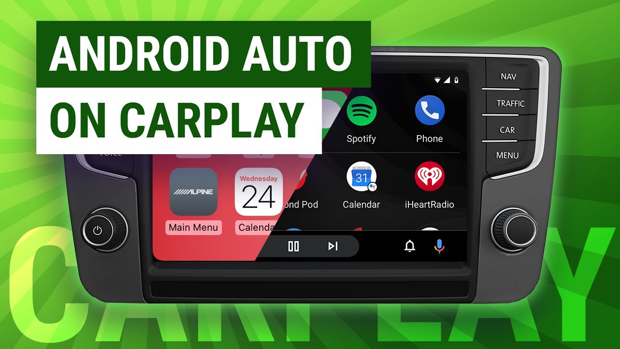 Jak korzystać z Android Auto na wyświetlaczu systemu Apple CarPlay w samochodzie