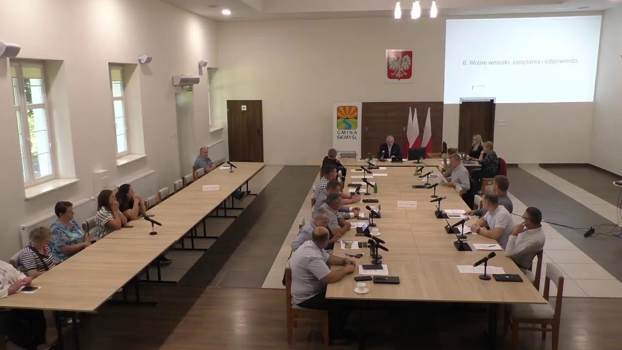 XIV/25 Sesja Rady Gminy Siemyśl