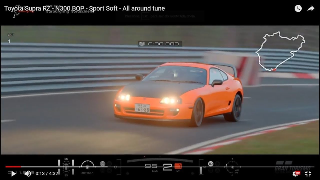 Toyota Supra RZ -  N300 BOP - Sport Soft - All around tune