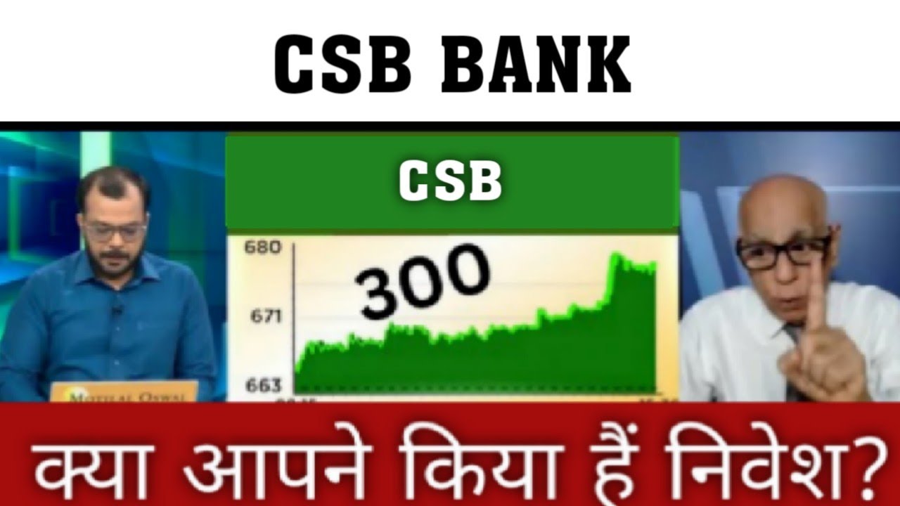 CSB Bank Share Latest News 👍 csb bank share news today 😍 csb bank share analysis