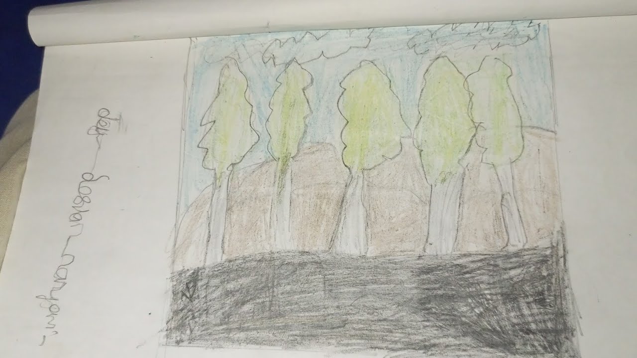 SKETCHBOOK TOUR ,my first ever sketch book at 9 yrs old