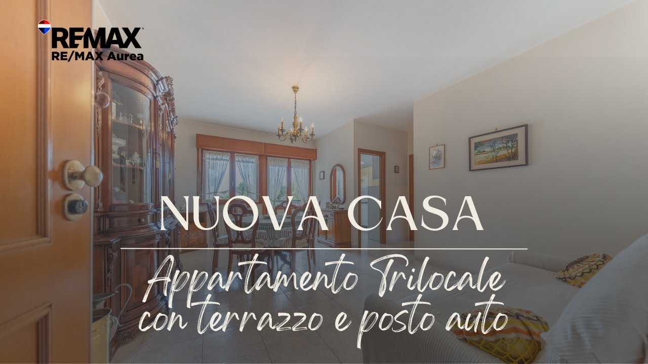 APPARTAMENTO TRILOCALE CON TERRAZZO E POSTO AUTO A ROMA (RM) VIA TORRE DI MORENA - RE/MAX AUREA