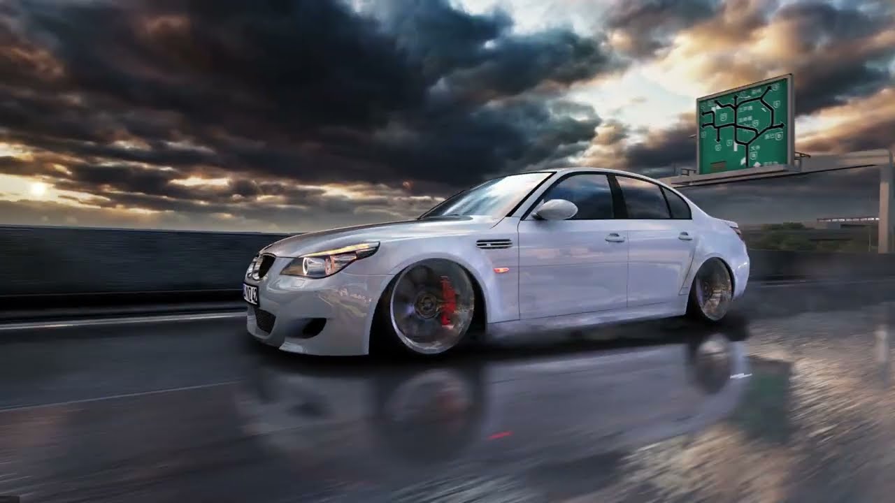 Tuğçe Kandemir - Yanlış | Bmw M5 E60 Air | Assetto Corsa