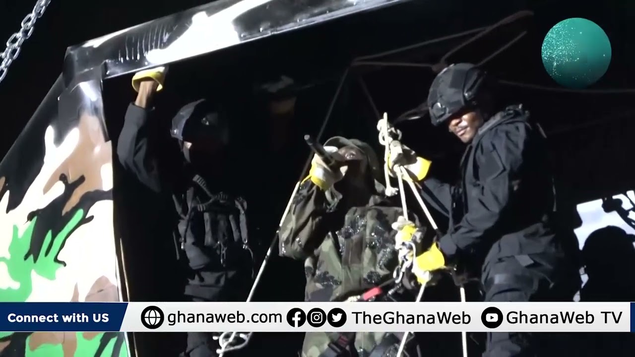 Watch as Kweku Smoke makes helicopter entrance at 2025 Revival Concert