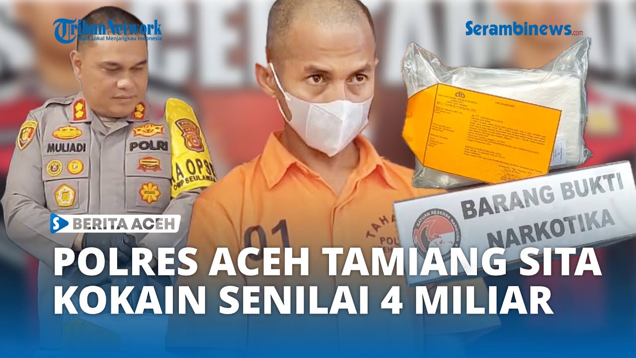 Penyitaan 2 Kg Kokain Senilai Rp 4 Miliar di Aceh Tamiang