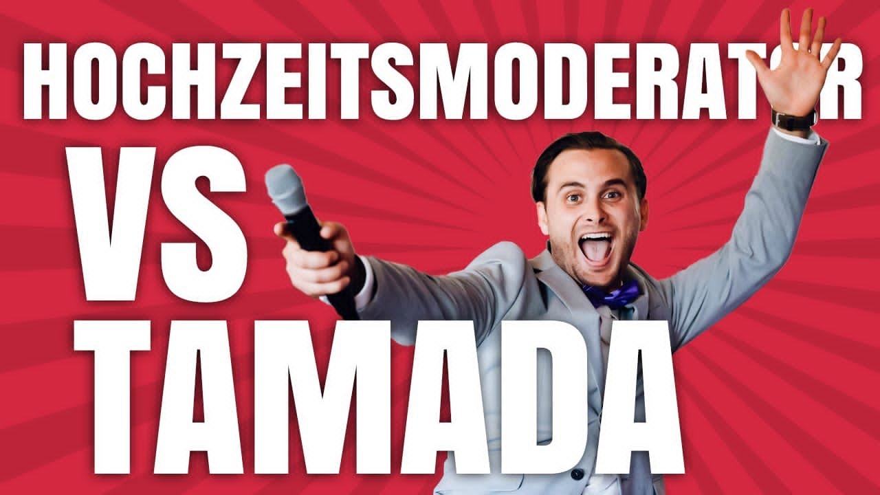 Tamada vs Hochzeitsmoderator | Was sind die Aufgaben eines Hochzeitsmoderators