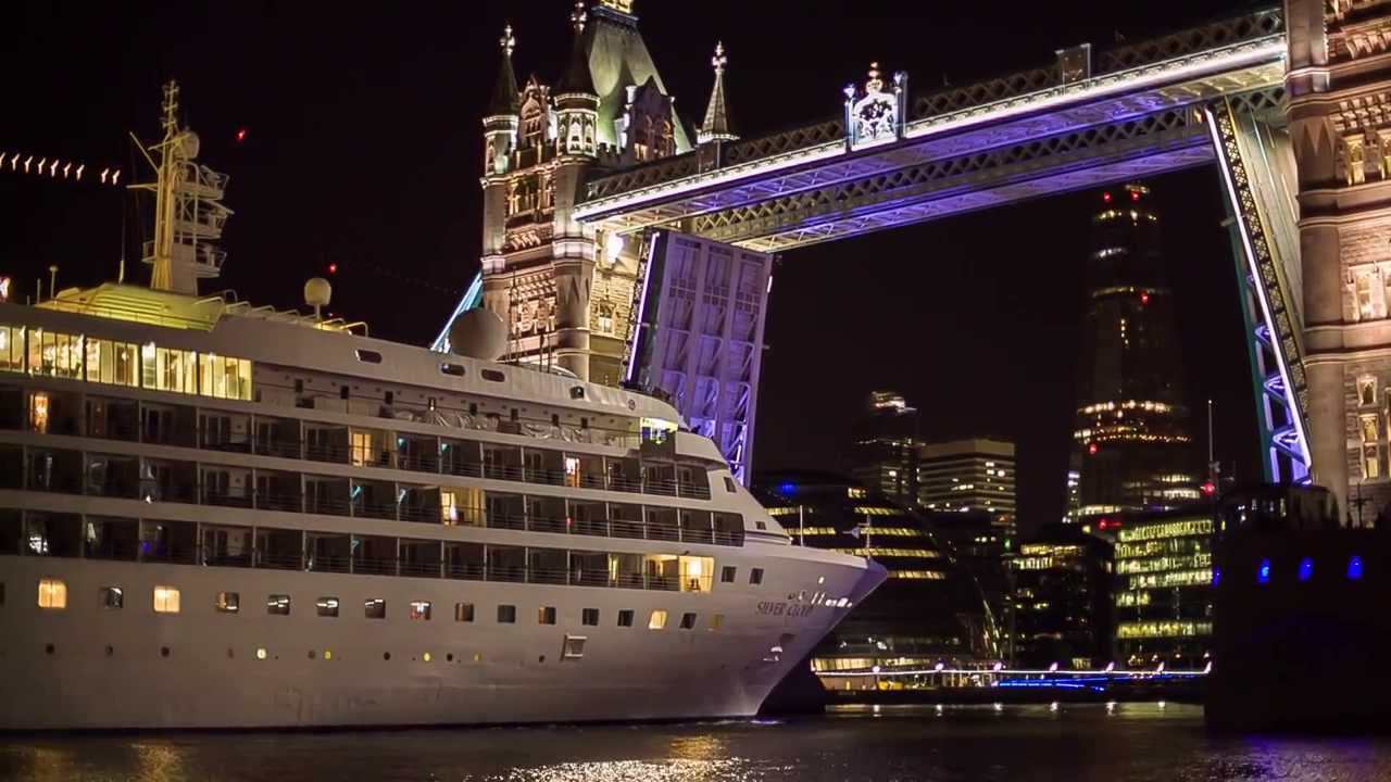 Just a boat - Silver Cloud arriving in London